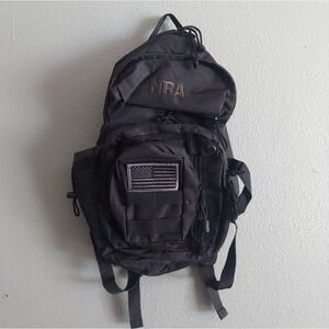 NRA Black Tactical Backpack